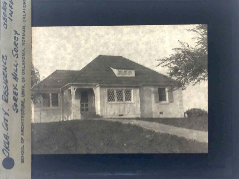 A photograph of a residence