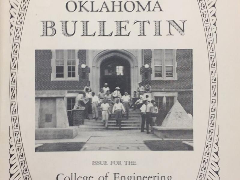 Cover of the University of Oklahoma Course Bulletin
