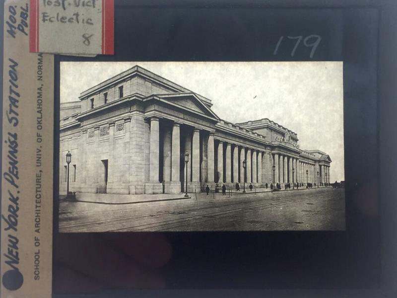  A photograph of the exterior of Pennsylvania Station